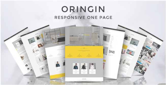 Oringin - Onepage Drupal Theme