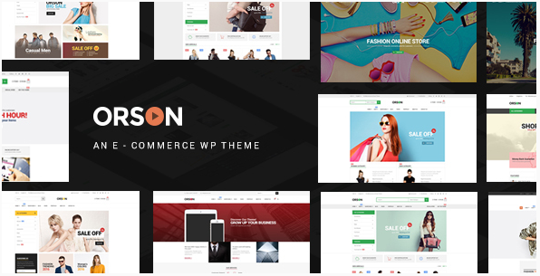 Orson - Innovative Ecommerce WordPress Theme for Online Stores