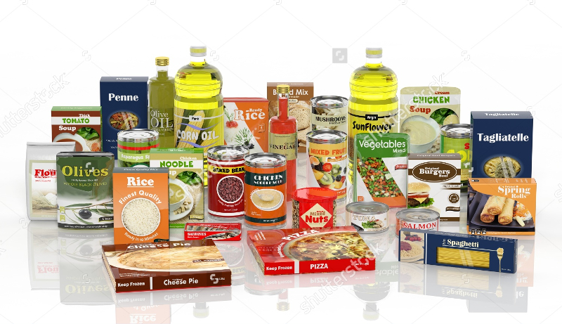 Packaged-Food-Isolated-on-White-Background