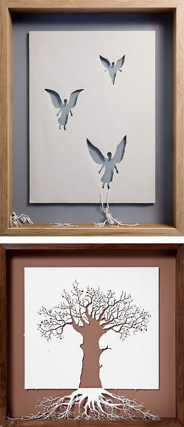 Paper-Cut-Sculptures