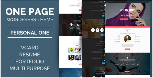 Personal One - OnePage 