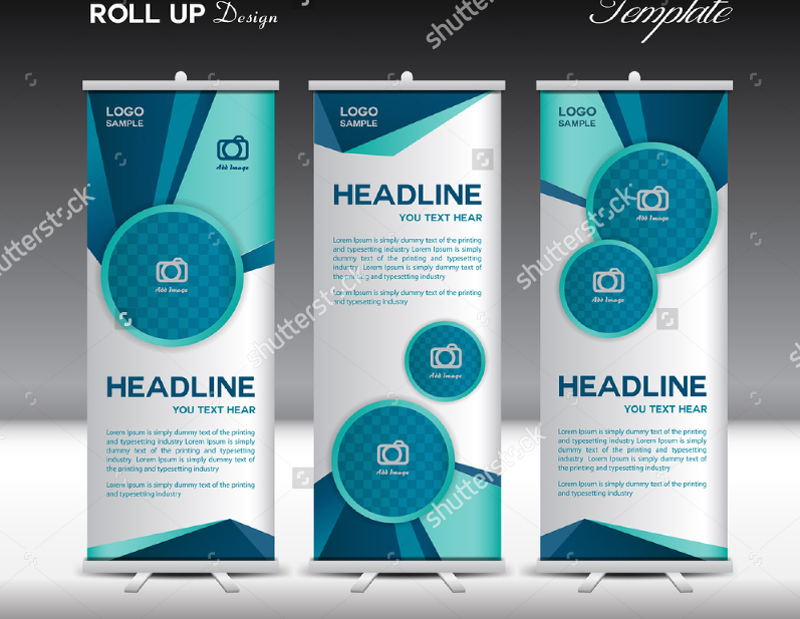 Polygon-Background-Advertising-Banner