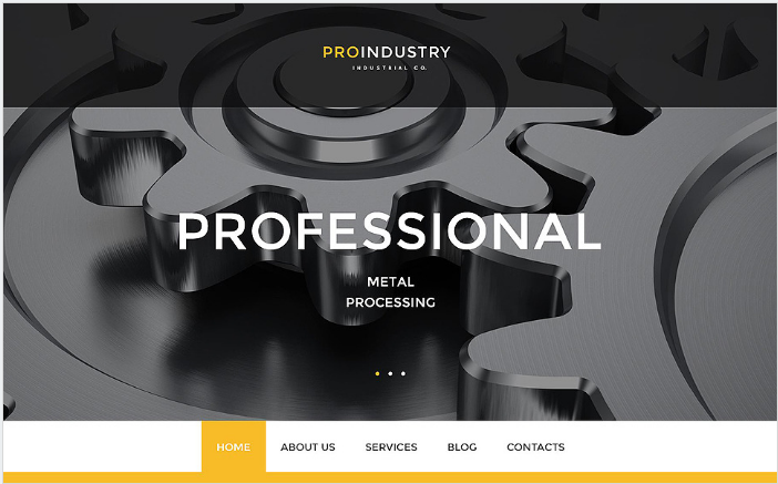 ProIndustry WordPress Theme