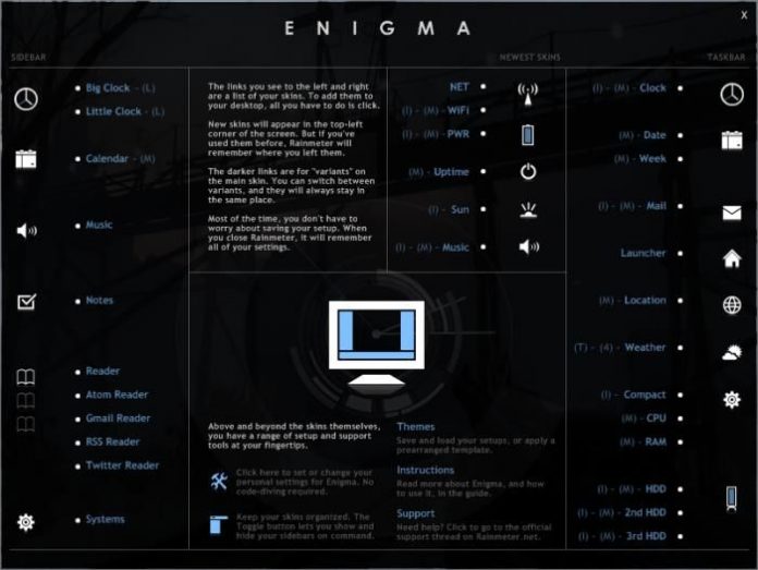 rainmeter cpu temp monitor