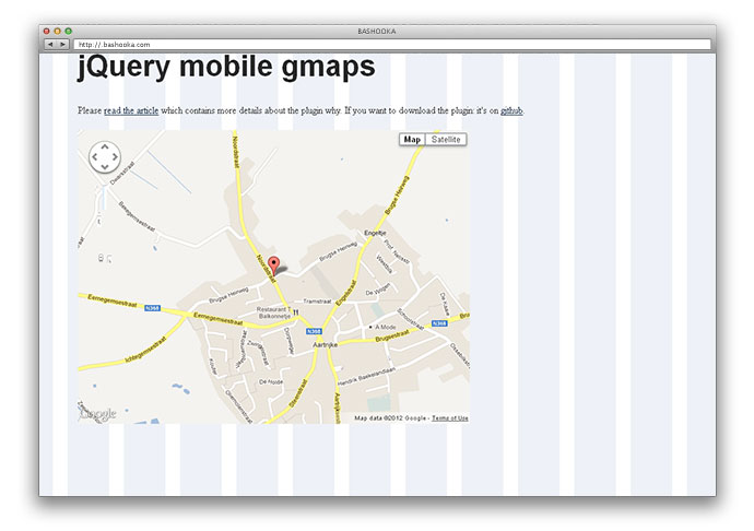 Responsive google maps