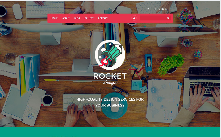 Rocket Design Drupal Template