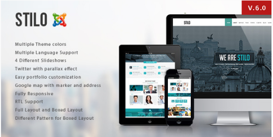 STILO: One Page Joomla Templates