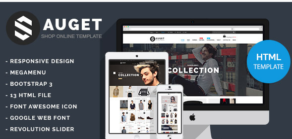 Sauget - eCommerce HTML Template