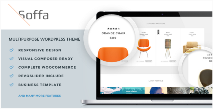 Soffa - Furniture & Business WordPress Theme