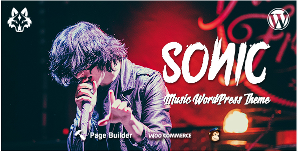 Sonic - Responsive WordPress Theme for the Music Industry with AJAX navigation