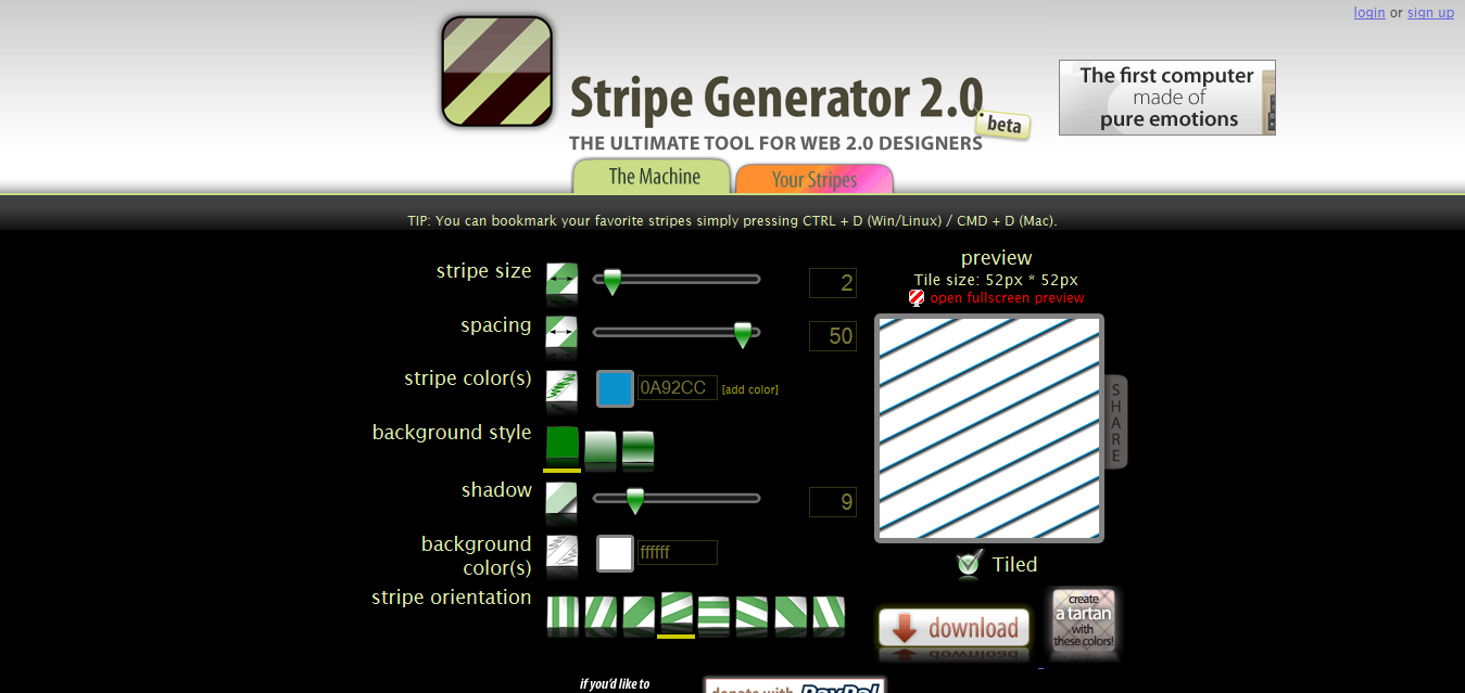Stripe-Generator-ajax-diagonal-stripes-background-designer