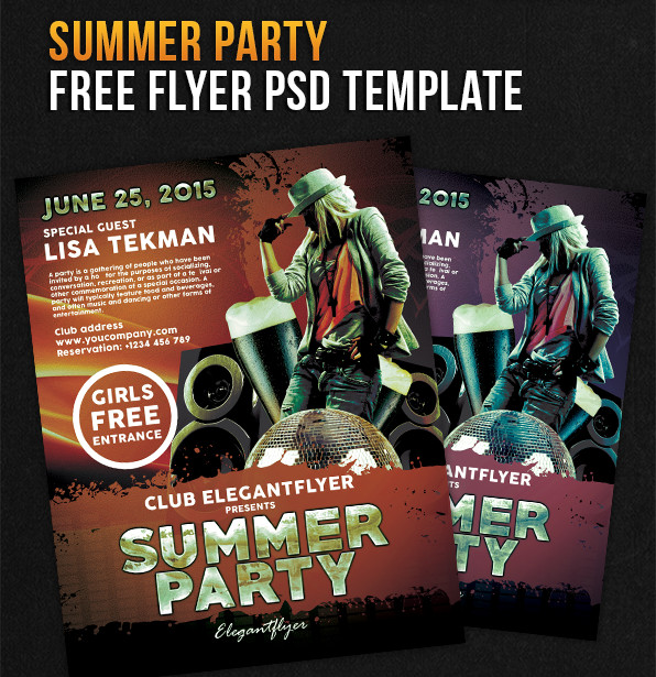 Free PSD Flyer Templates