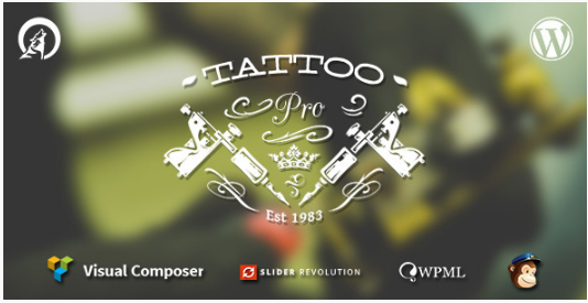 Tattoo Pro - Your Tattoo Shop WordPress Theme