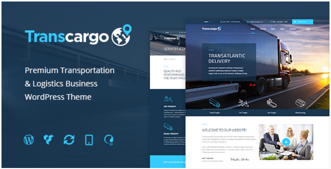 Transcargo - Logistics & Transportation WP Theme