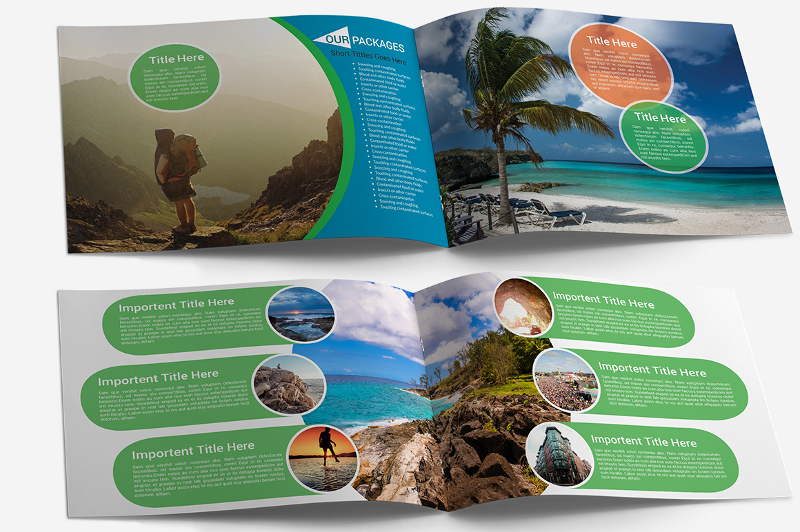 Best Landscape Printable Brochure Templates