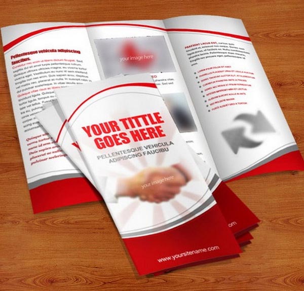 Trifold Brochures psd