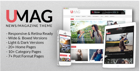 UMag - Responsive Drupal News Magazine Theme