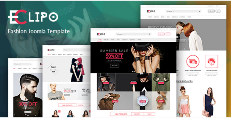 Vina Eclipo - Fashion VirtueMart Joomla Template