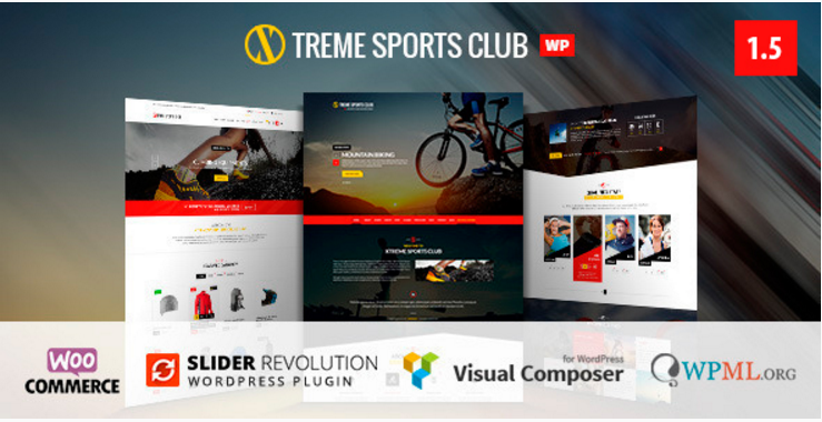 Xtreme Sports - WordPress Club Theme