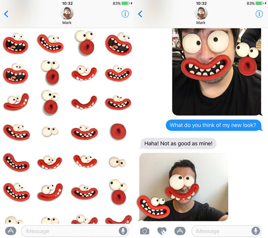 Aardman Face Bomb Sticker Pack