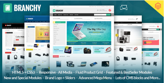 Branchy: Magento Technology Themes