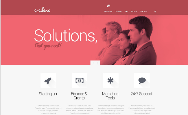 Business for Bold Start WordPress Theme