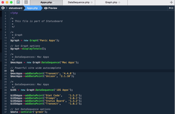 CODA: Free IDEs and Code Editors for Programmers