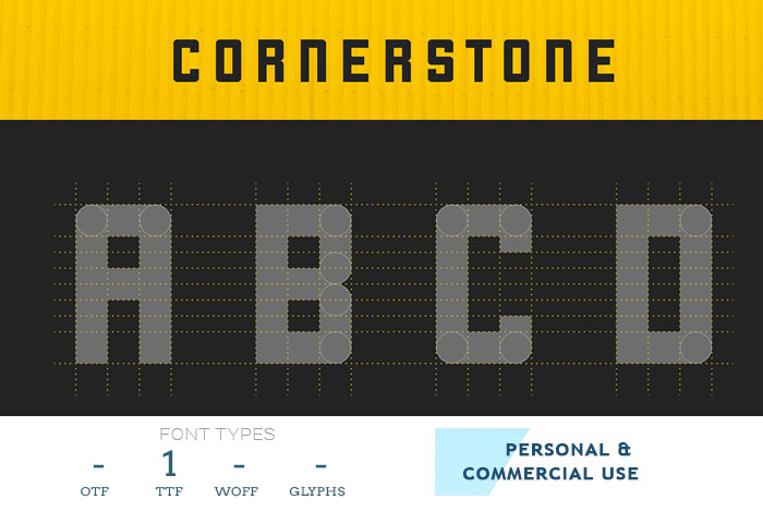 cornerstone-modular-font