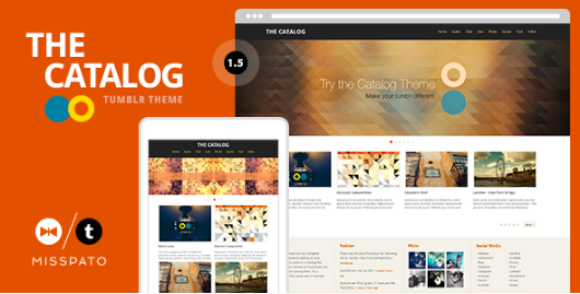 Ctalog: Highly Flexible Tumblr Themes