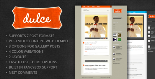 Dulce: Highly Flexible Tumblr Themes