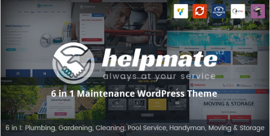 Helpmate: Visual Composer WordPress Themes