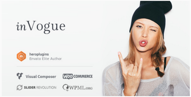 inVogue - WordPress Fashion Shopping Theme