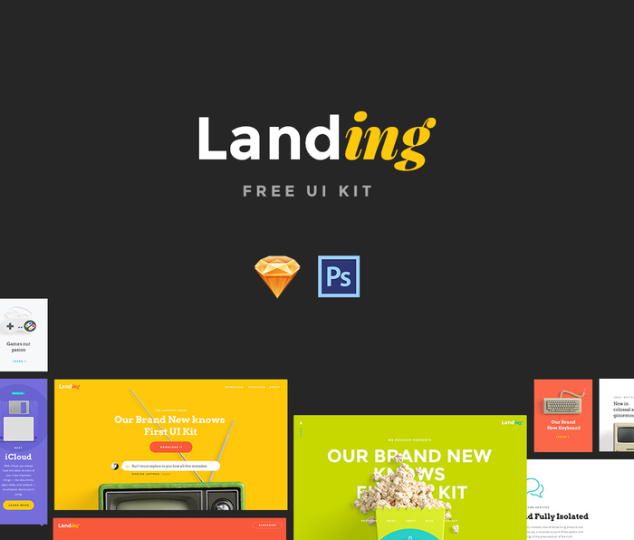 Landing – Web UI Kit
