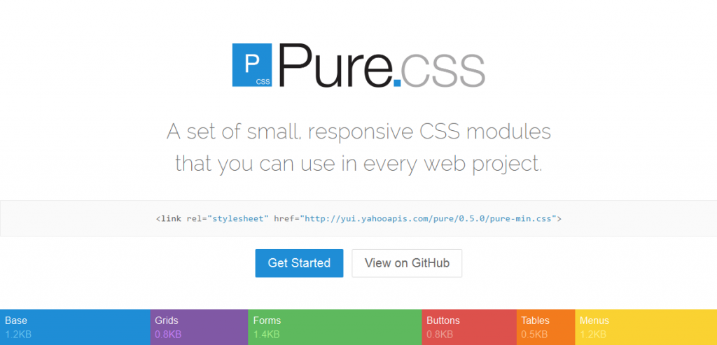 Pure: Best Bootstrap Alternative Front End Frameworks