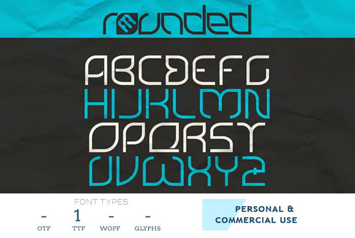 rounded-font
