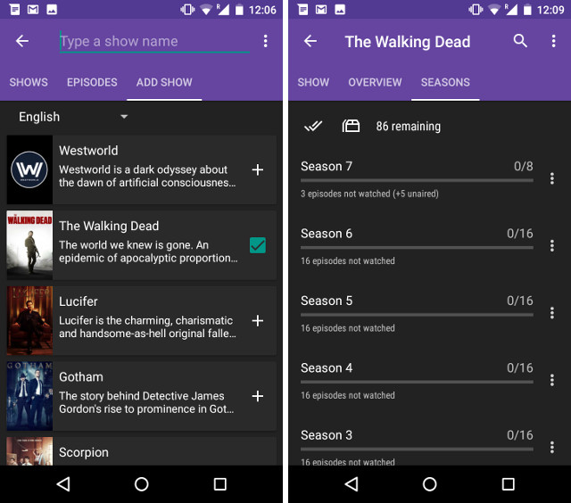 SeriesGuide: Best TV Show Tracking Apps