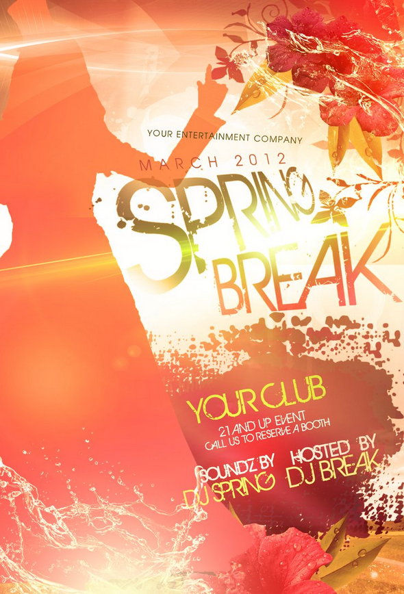 Spring Break Flyer