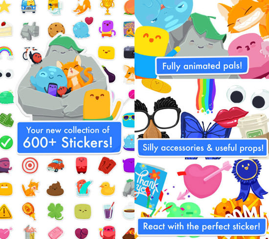 Sticker Pals: Amazing iMessages Sticker Packs For iOS10