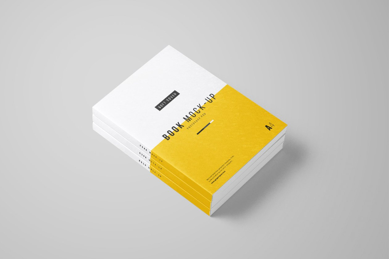 8 Free Book Mockups