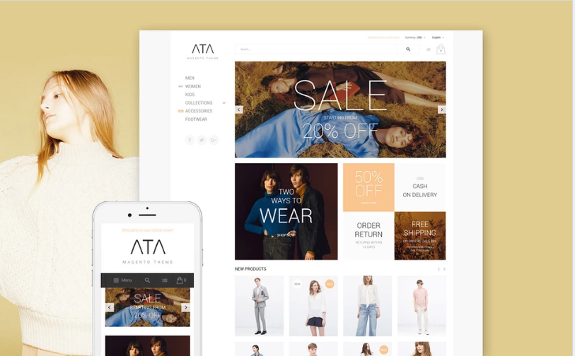 ATA - Fashion Magento Theme