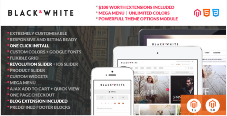 Acumen - The Highly Extensible Magento Theme