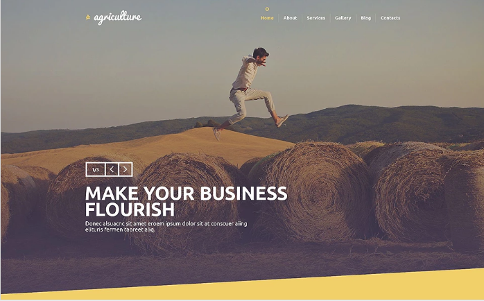 Agriculture PSD Template