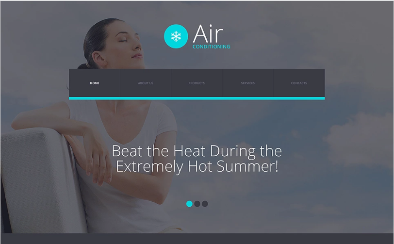 Air Conditioning Responsive Website Template
