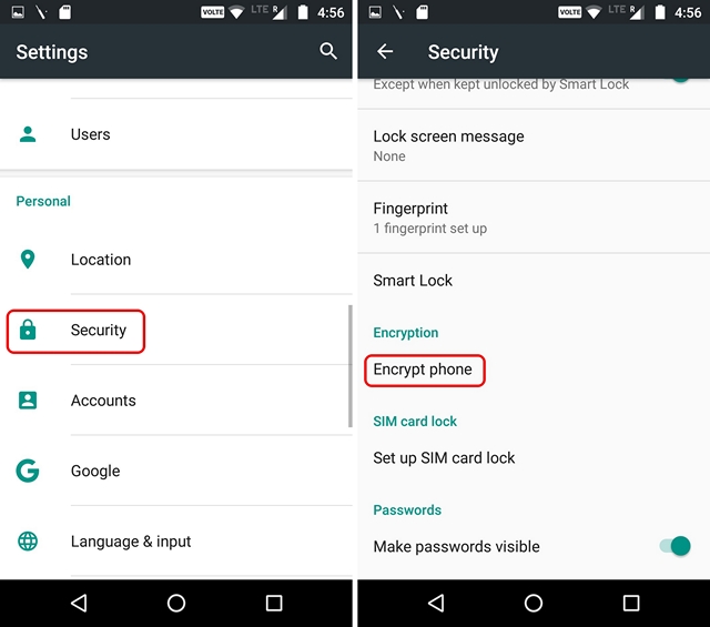 Android-security-options