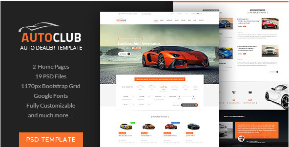 Auto Club - Car Dealer Theme