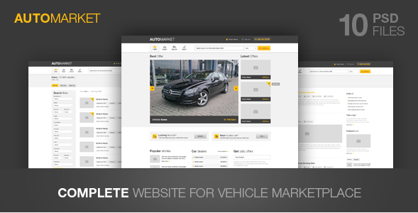 AutoMarket - Vehicle Marketplace