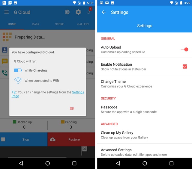 Backup-Android-G-Cloud-app-4