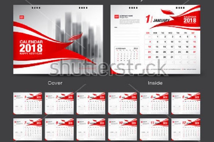 Best Printable Calendar Mockups