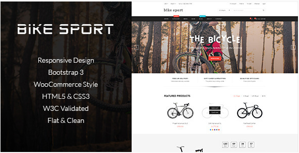 Bike Shop - HTML Shop Template