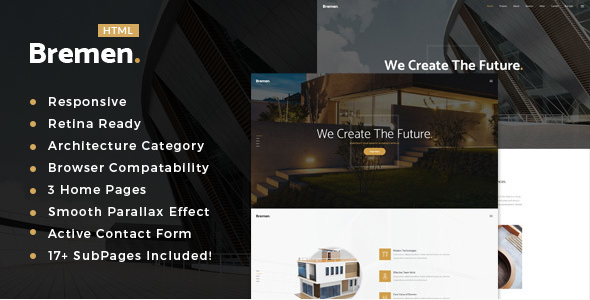 Bremen- Interior Design HTML Website Templates